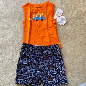 2-piece Free Planet shorts set